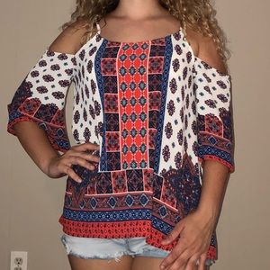 Cold shoulder Top